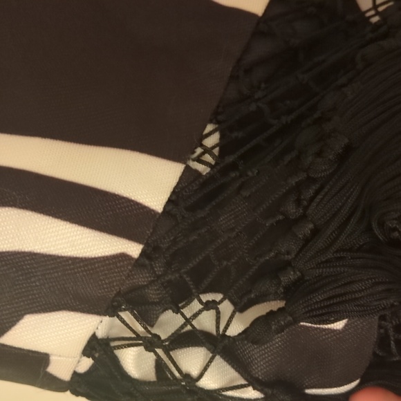 Unique halter top with tassel hem - Picture 7 of 8